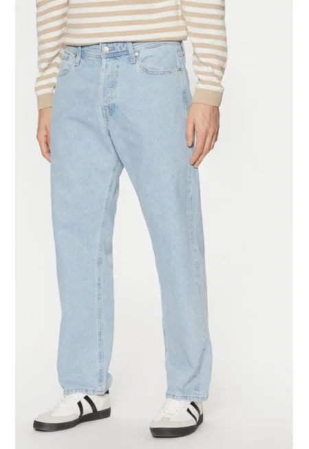 Мъжки дънки -  304782527 - Памук - Син - Син