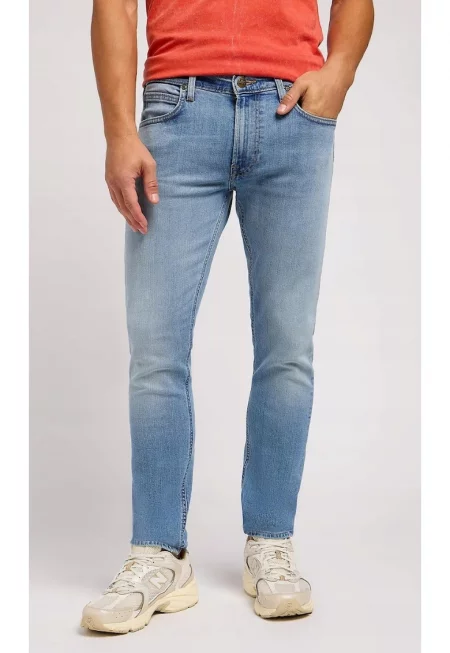 Мъжки дънки  Luke - вталени - памук/еластан - сини