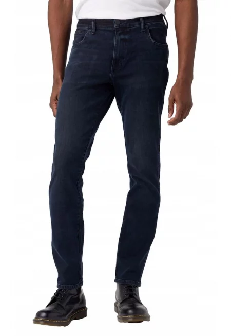 Мъжки дънки -  памук/еластан - синьо - - Син