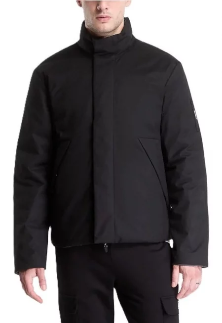 Мъжко яке -  Mountain M New Tech Jacket Reversible - Полиестер - Черен - Черен
