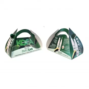 НАТУРПРОДУКТ ПАРУСАН Енергизиращ тоник 200 мл. + стимулиращ шампоан 200 мл. + подарък ЧЕРЕН НЕСЕСЕР