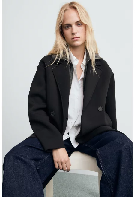 Палто с дизайн 2 в 1