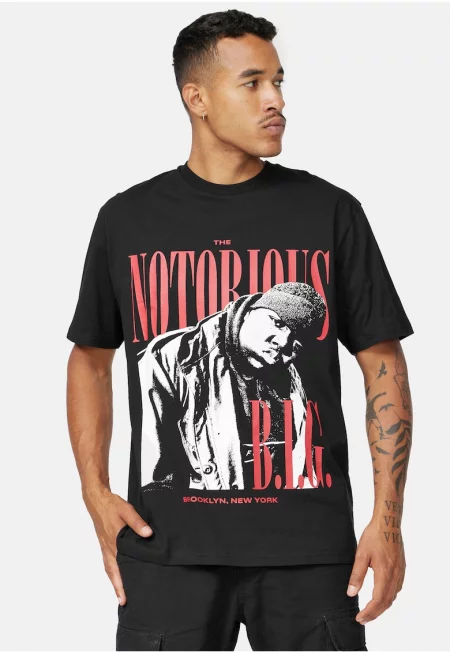 Памучна тениска The Notorious 4463 с принт