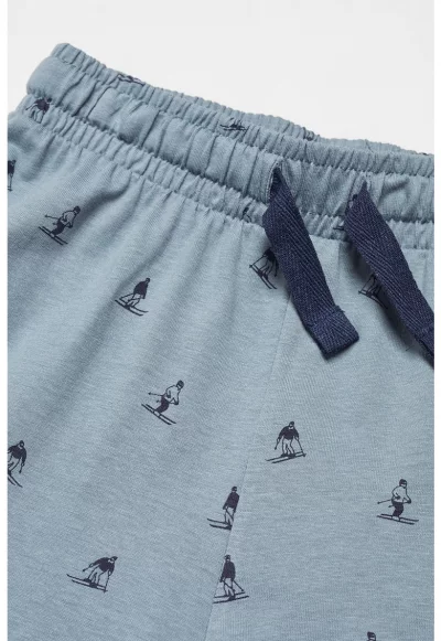 Пижама Skiers с джоб на гърдите