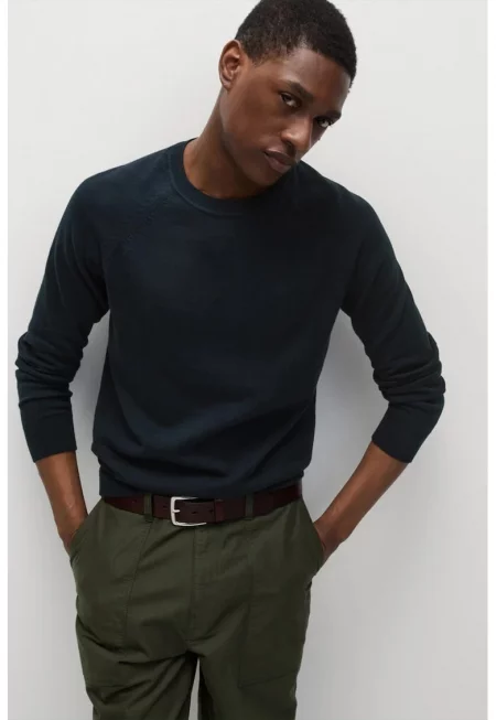 Пуловер с реглан ръкави