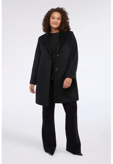 Разкроен панталон с висока талия