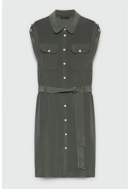 Рокля-риза с колан - Каки