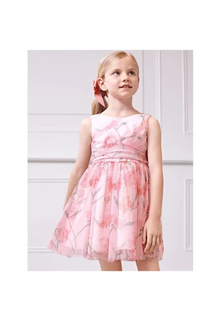 Рокля за момиче -  304034831 - Полиестер - Розова - Розово