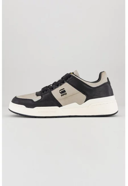 Спортни обувки с лого - Черен/Светло сив