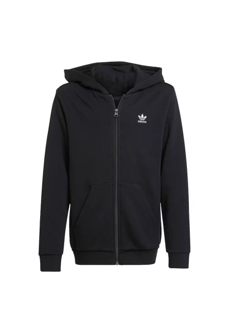 Суитшърт с цип и качулка