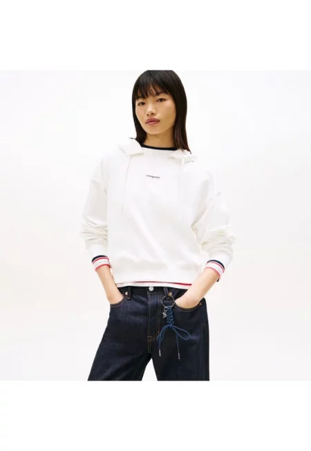 Суитшърт  TJW BXY SH SCRIPT LABEL HOODIE-DW0DW22356-YBL