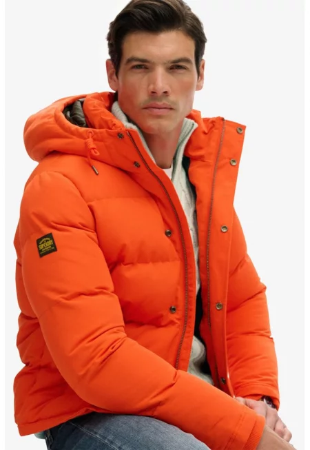 SUPERDRY - Ватирано зимно яке Ovin Everest с качулка