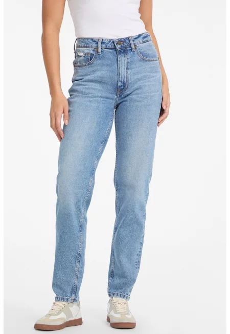 Свободно яке от деним - Светлосин