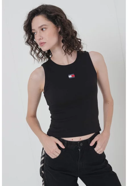 Танк топ с модал с пришито лого