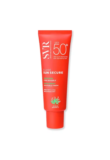 Течен крем  Sun Secure Fluide - SPF50+ - Със сух ефект - 50 мл