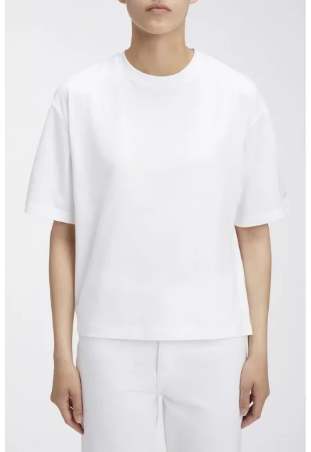 Тениска от органичен памук с отвор