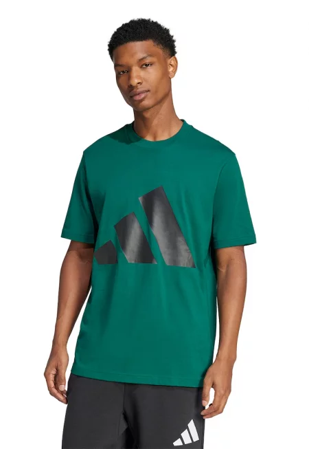 Тениска с овално деколте и лого