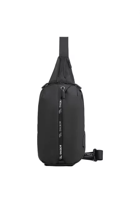 Унисекс чанта с лого - Черен