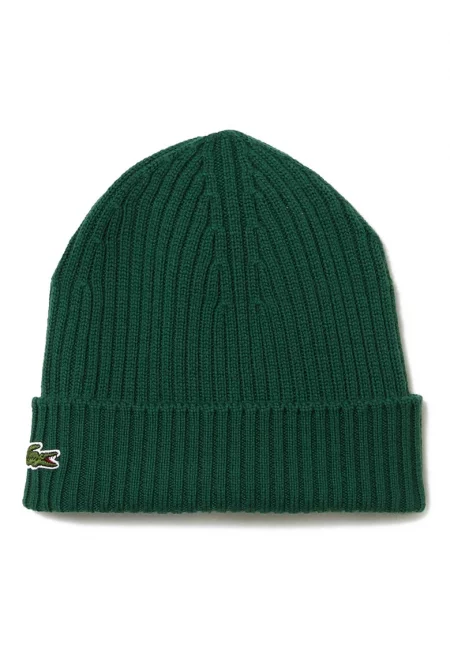 Унисекс рипсена шапка от вълна