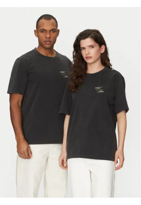 Унисекс тениска -  305038623 - Органичен памук - Сив - Сив