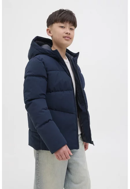 Ватирано зимно яке с джобове