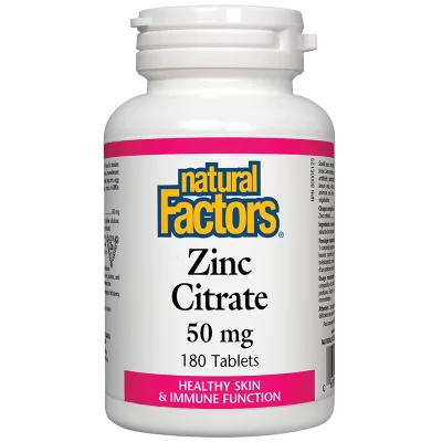 Zinc Citrate / Цинк (цитрат) 50 mg х 180 таблетки