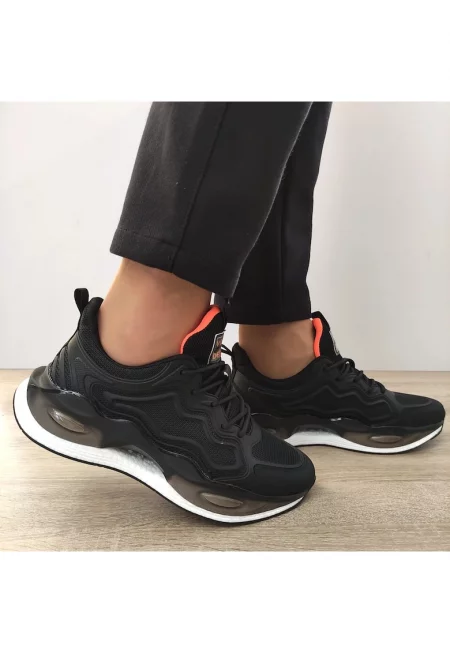 9551 Мъжки обувки Черни - черни - Черен