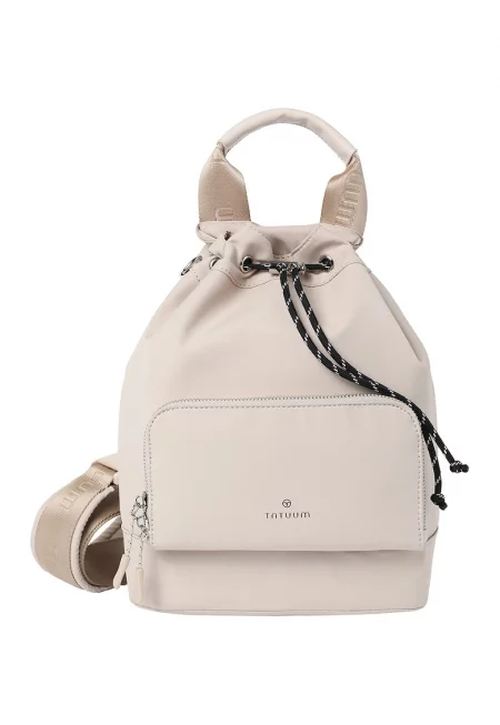 Чанта Elma с лого - Слонова кост