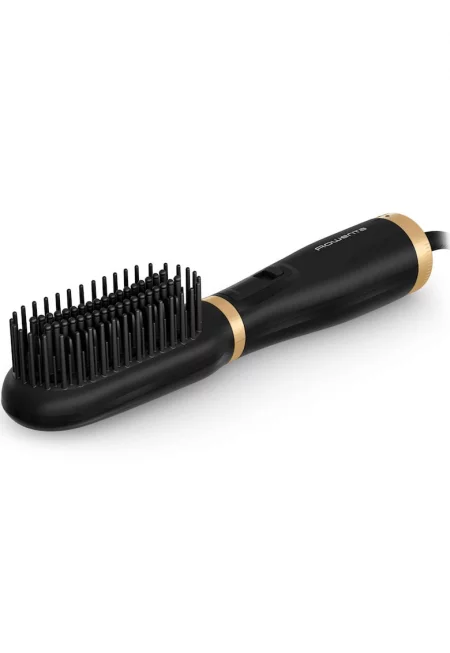 Четка за сушене и изправяне на коса с горещ въздух 2 в 1  Powerstraight Air  - 500W - 3 нива топлина/въздух - Керамично покритие - Генериране на йони  ...