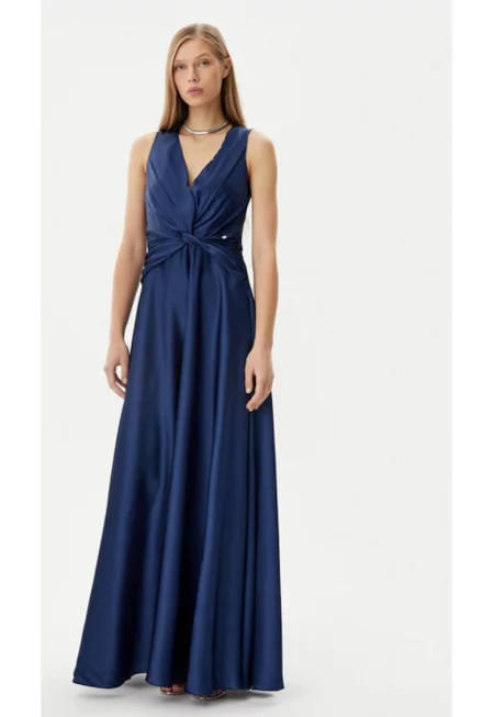 Дамска рокля - Ринасименто - 305318008 - Полиестер - Син - Син