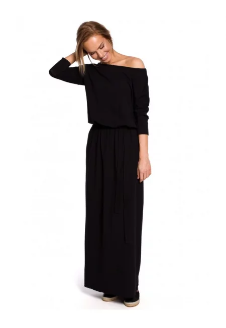 Дамска рокля - шнур - памук - еластан - шам фъстък зелено1`2