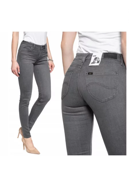 Дамски дънки -  Scarlett - 20464-26 - Памучни - Дълги - Petite - Дънкови - W24-L31 US - Сиви