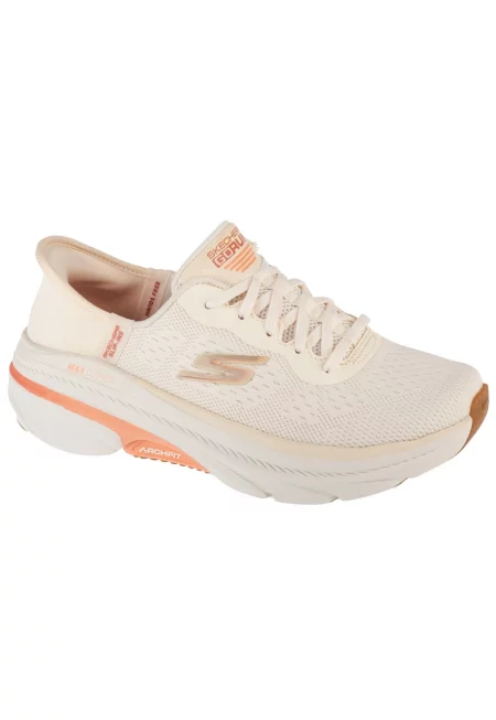 Дамски маратонки -  Slip-Ins: Max Cushioning Arch Fit 2.0 - Antilles 128947-NTPK - бели - Бял