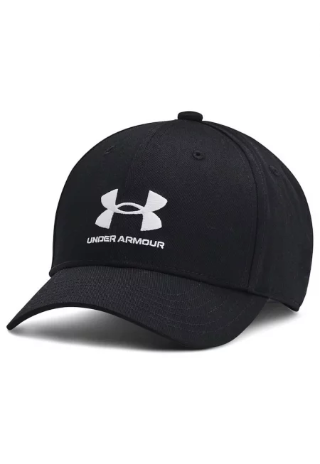 Детска спортна шапка -  регулируема - UV защита - един размер - черна