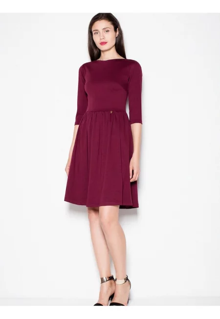 Дневна рокля  червена - ежедневна - XL -