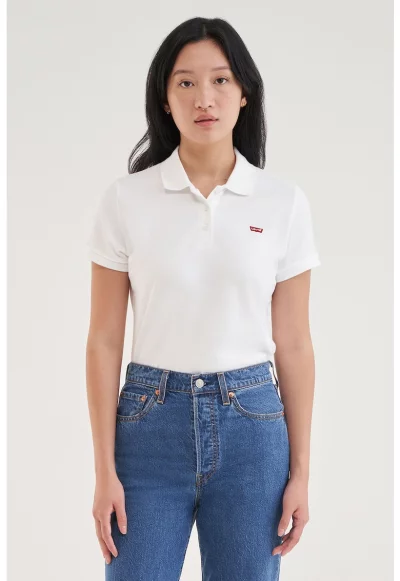 Едноцветна тениска с яка