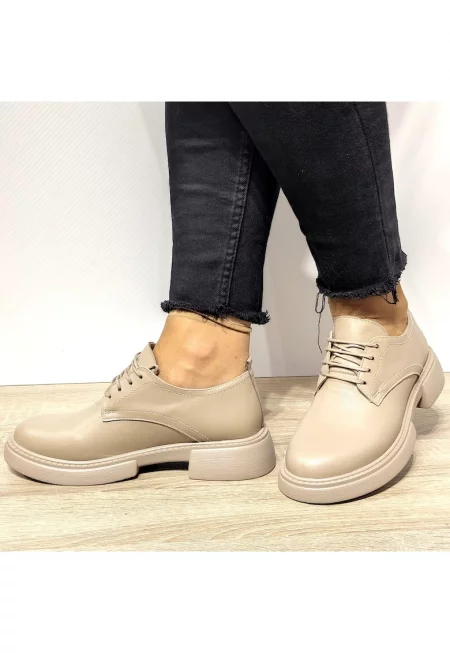 Ежедневни дамски обувки  3136-1 Beige - Бежови - Бежов