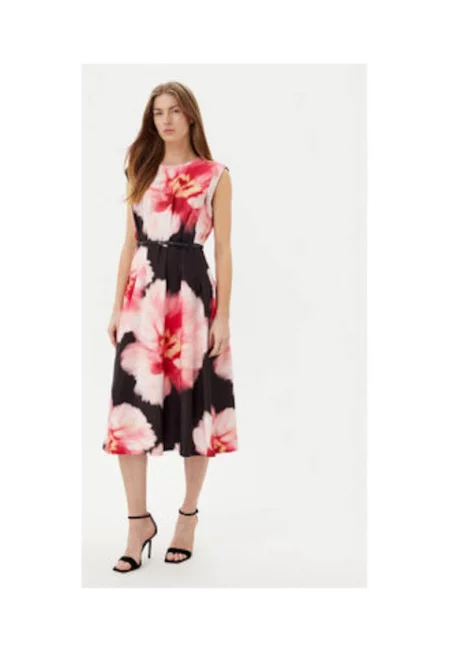 Флорална рокля DD5H2J04 от полиестер