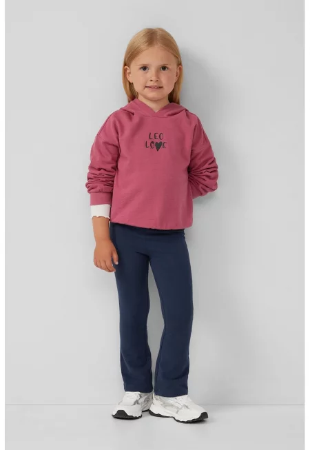 Худи с шарка на гърба и паднали ръкави