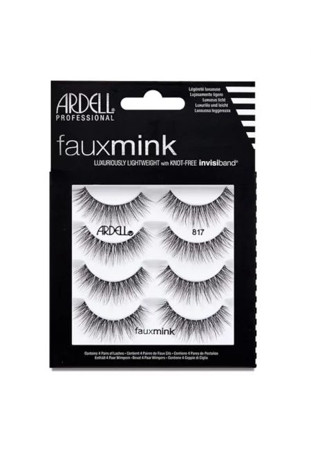 Изкуствени мигли  Pro Faux Mink 817 4 Pack