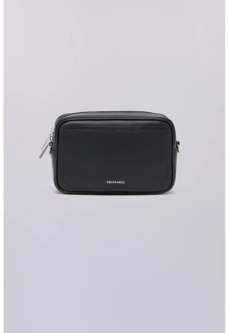 Кожена чанта с лого