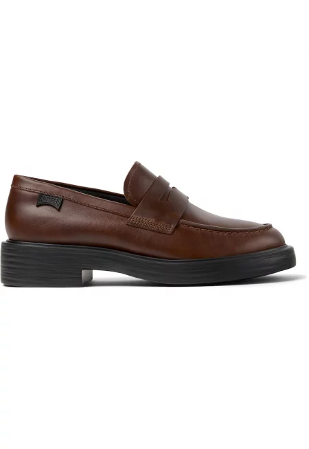 Кожени мокасини Dean - Коняк кафяв