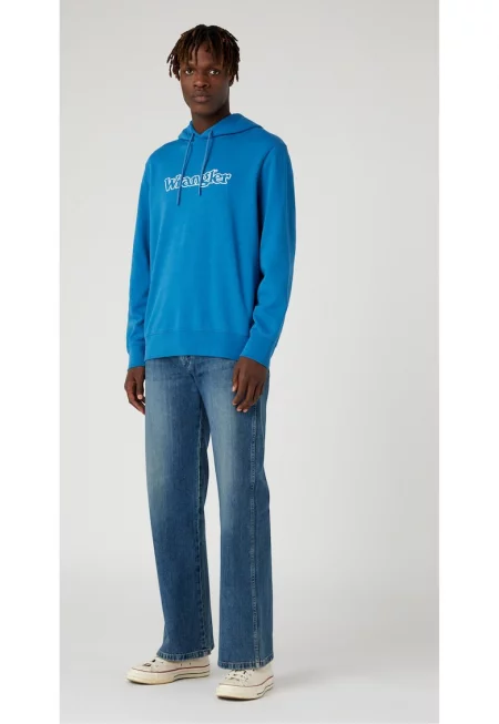 Мъжка блуза -  Памук - Синя