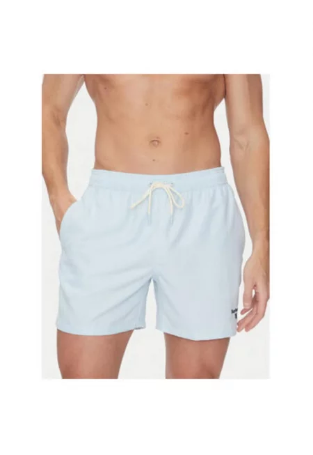 Мъжки бански шорти  MSW0064BU61 - полиестер - светлосин - Светлосин