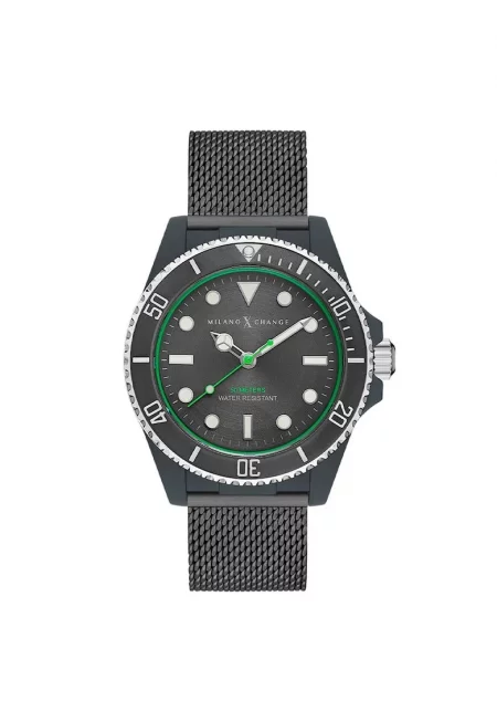 Мъжки часовник  MXG1121 сив 43мм пластмаса 5ATM