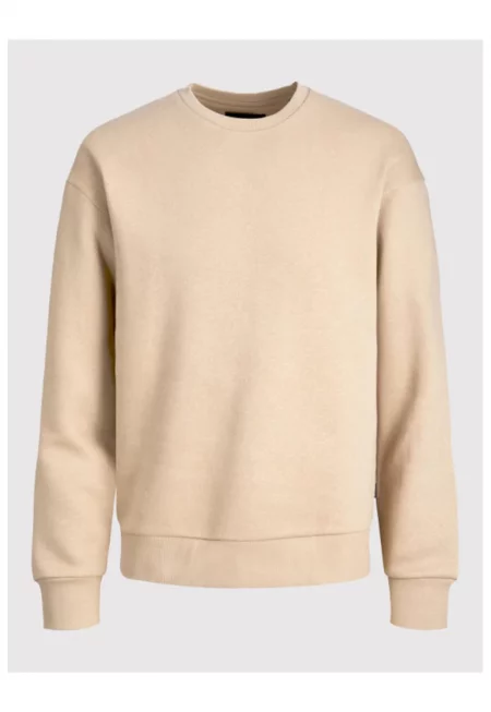 Мъжки суичър -  209732771 - Памук - Бежов