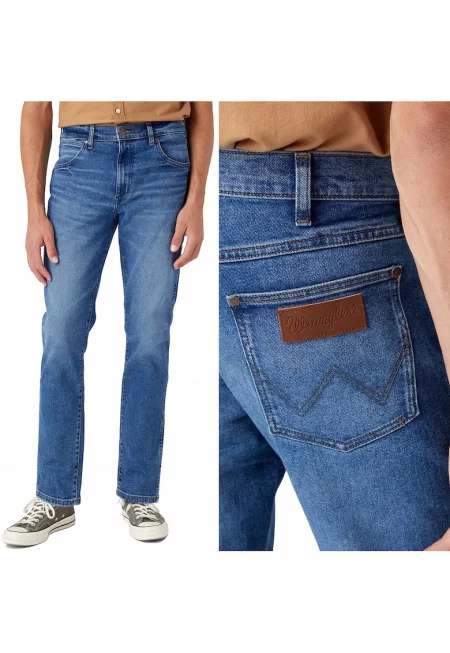 мъжки Wrangler  SLIM TAPERED син - Син