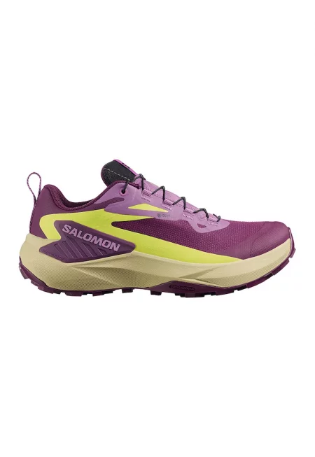 Обувки Genesis с Gore-Tex - за бягане - Фанданго розово/Лайм зелено/Тъмновиолетов