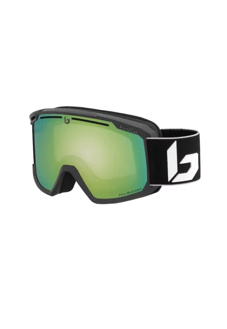 Ochelari schi  MADDOX MATTE BLACK CORP PHANTOM GREEN EMERALD