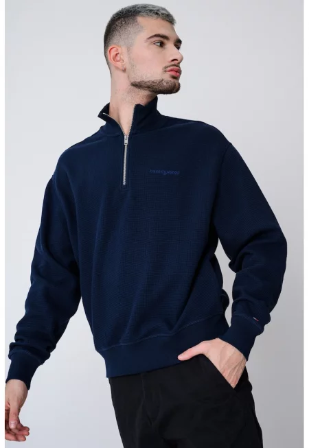 Памучен суитшърт с лого